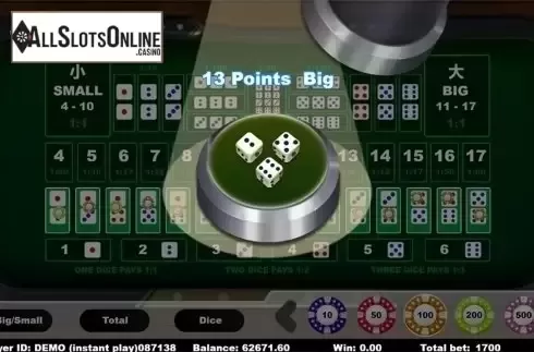 Game workflow 2. Sic Bo (Triple Profits Games) from Triple Profits Games