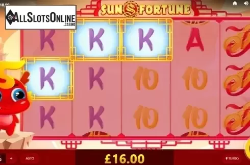 Win screen 2. Sun Fortune from Red Tiger