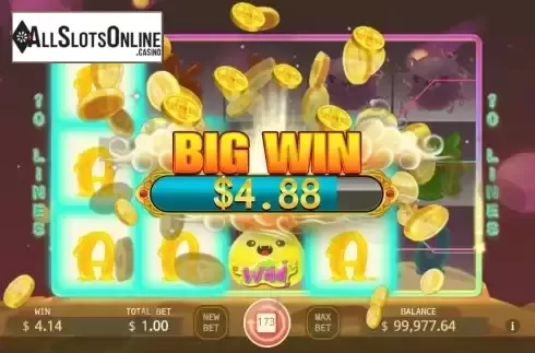 Big Win screen