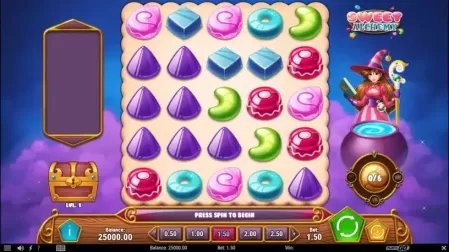 Sweet Alchemy slot screenshot 1