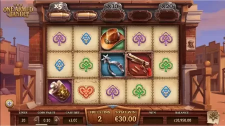 The One Armed Bandit slot screenshot 5