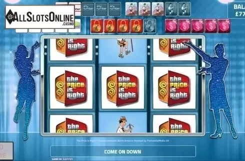 Win screen. The Price Is Right (Slingo Originals) from Slingo Originals