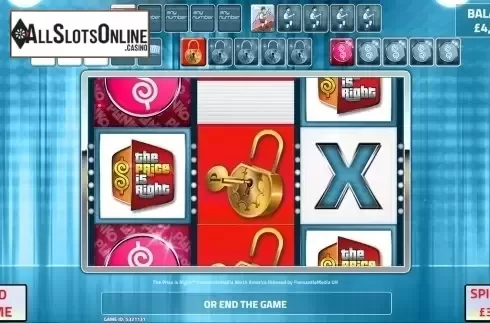 Game workflow 2. The Price Is Right (Slingo Originals) from Slingo Originals