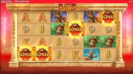 Tigers Glory Ultra slot screenshot 3