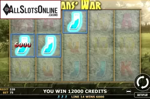 Win Screen 2. Titans War from Fils Game