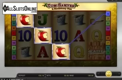 Screen 2. Tom Sawyer from Bally Wulff
