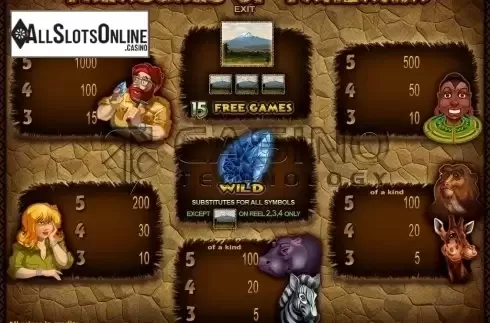 Screen3. Treasures Of Tanzania from Casino Technology
