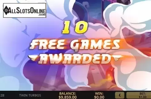 Free Spins Win Screen 2