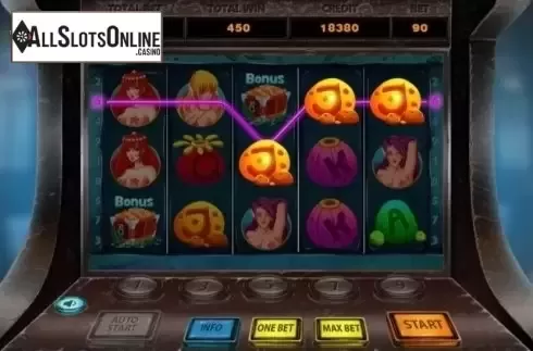 Win Screen. Undine from X Room