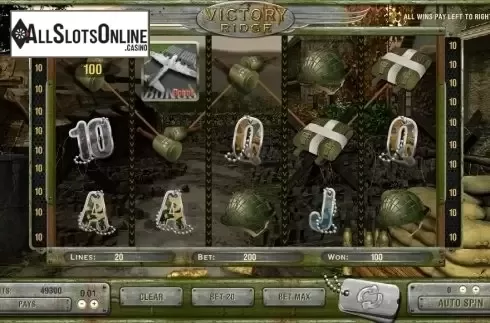 Win Screen . Victory Ridge from TOP TREND GAMING