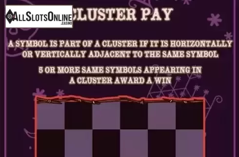 Cluster Pays Screen