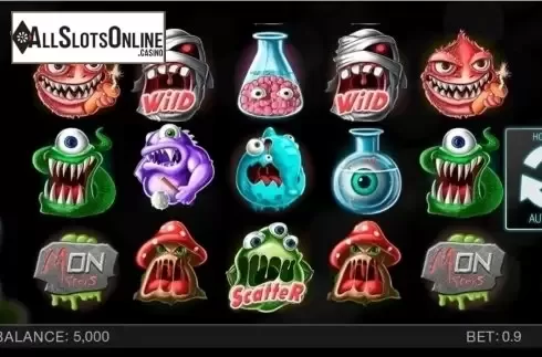 Screen3. Wacky monsters from Spinomenal