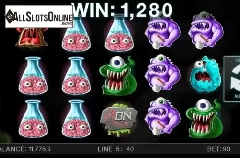 Screen7. Wacky monsters from Spinomenal