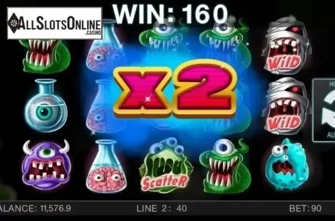 Screen6. Wacky monsters from Spinomenal