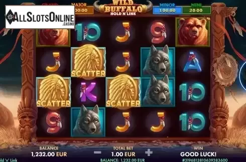Free Spins Win Screen