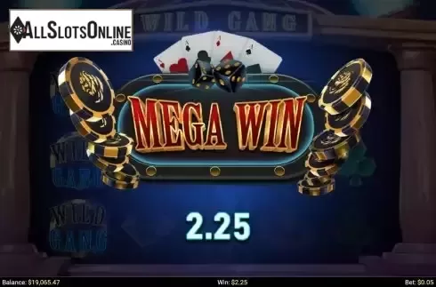 Big Win screen