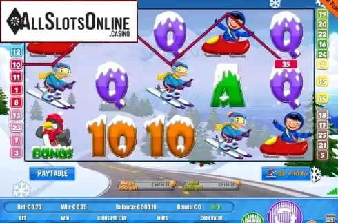 Screen4. Winter Sports from Portomaso Gaming