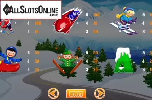 Screen7. Winter Sports from Portomaso Gaming