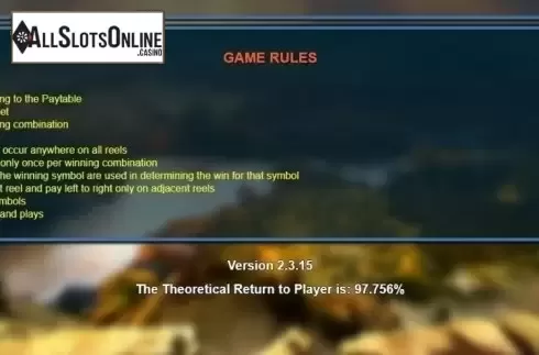 Rules. Wolfpack Pays Dice from NextGen