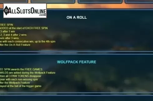 Features. Wolfpack Pays Dice from NextGen