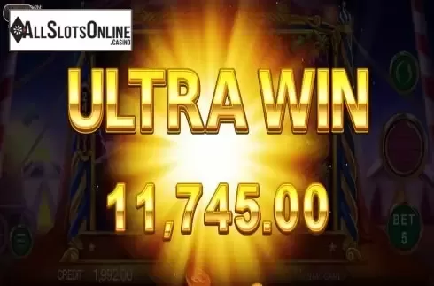 Big win screen