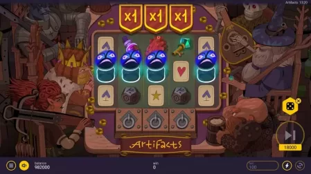 Artifacts slot screenshot 2