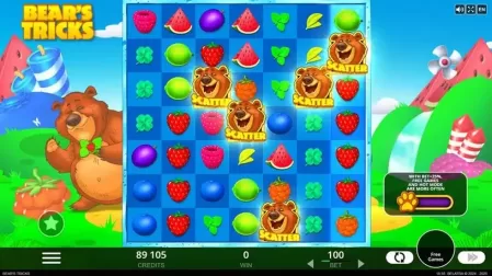 Bear’s Tricks slot screenshot 3
