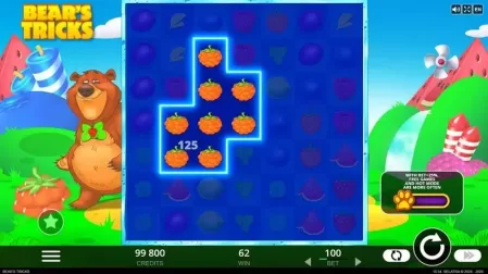 Bear’s Tricks slot screenshot 2