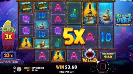 Beware The Deep Megaways slot screenshot 6
