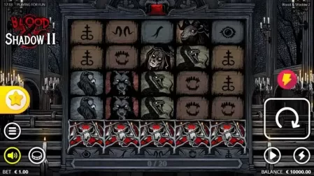 Blood & Shadow 2 slot screenshot 1