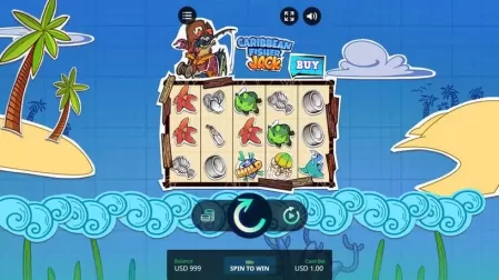 Caribbean Fisher Jack slot screenshot 1
