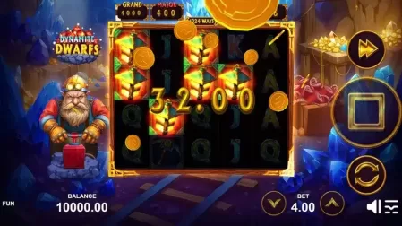 Dynamite Dwarfs slot screenshot 4