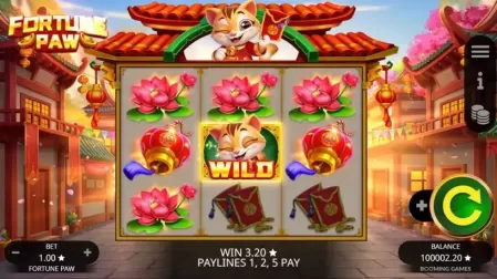 Fortune Paw slot screenshot 2