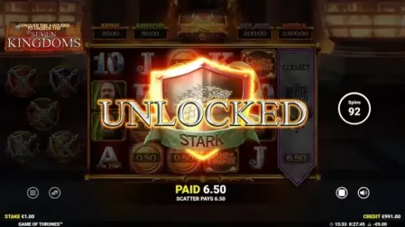 Game of Thrones slot screenshot 4
