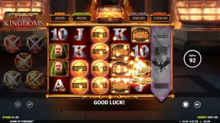 Game of Thrones slot screenshot 3