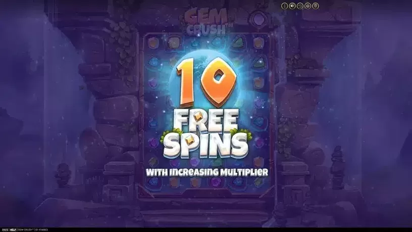 Gem Crush slot screenshot 3
