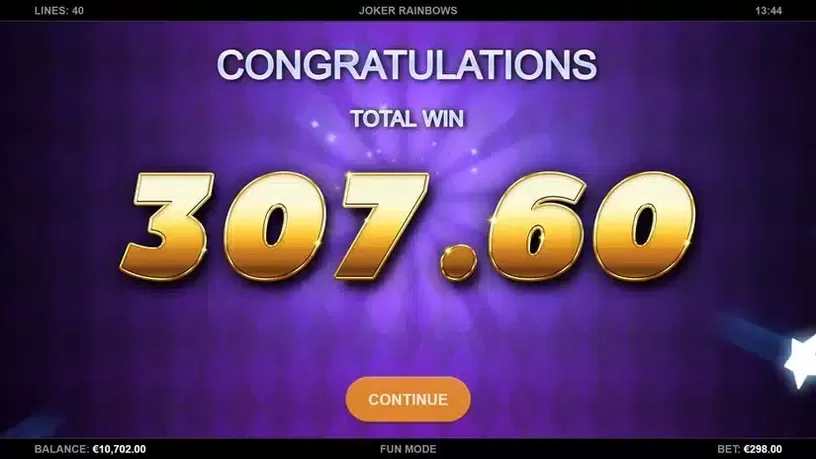Joker Rainbows slot screenshot 6