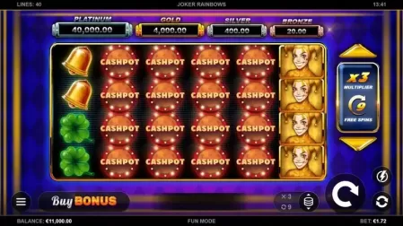 Joker Rainbows slot screenshot 1