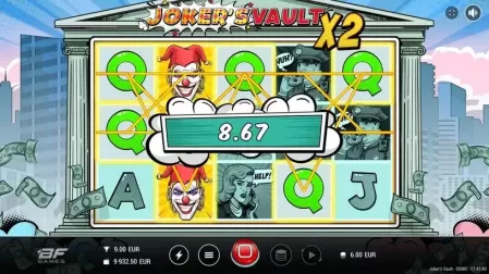 Joker’s Vault slot screenshot 4