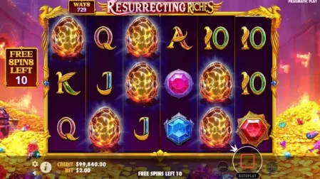 Resurrecting Riches slot screenshot 4