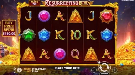 Resurrecting Riches slot screenshot 1