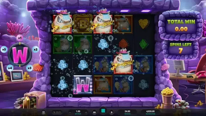 Shark Wash slot screenshot 4