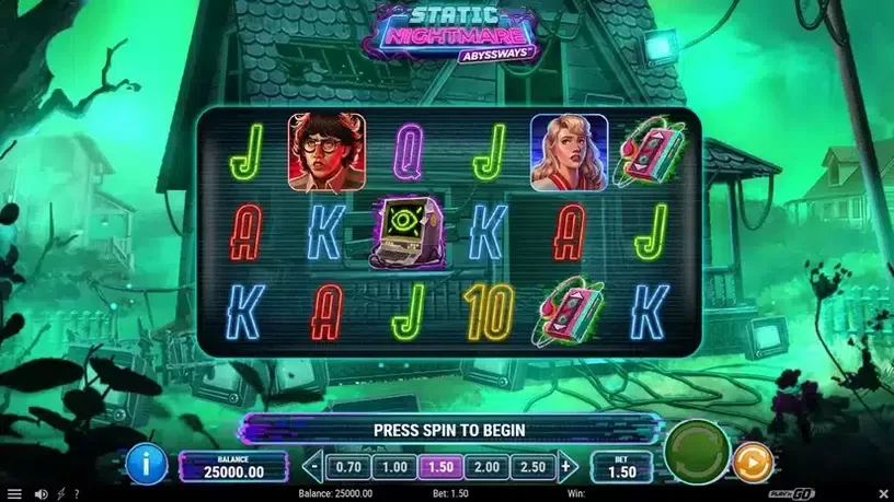 Static Nightmare Abyssways slot screenshot 1