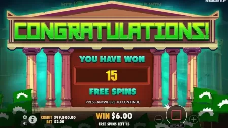 The Green Sun slot screenshot 3