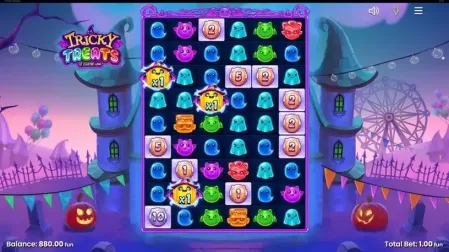 Tricky Treats slot screenshot 2