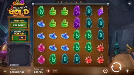 Xperiment Gold slot screenshot 1