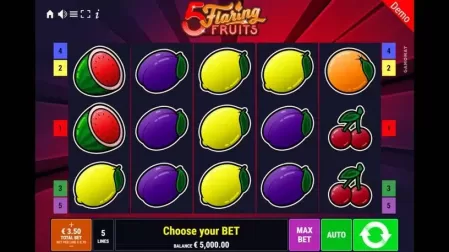 5 Flaring Fruits slot screenshot 1