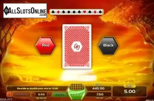 Gamble. African Sunset (GameArt) from GameArt
