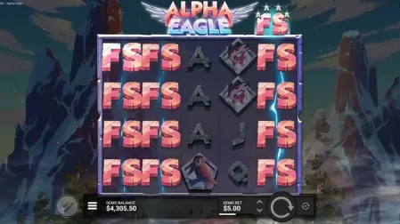 Alpha Eagle slot screenshot 4