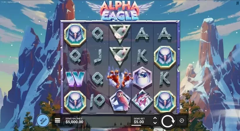 Alpha Eagle slot screenshot 1